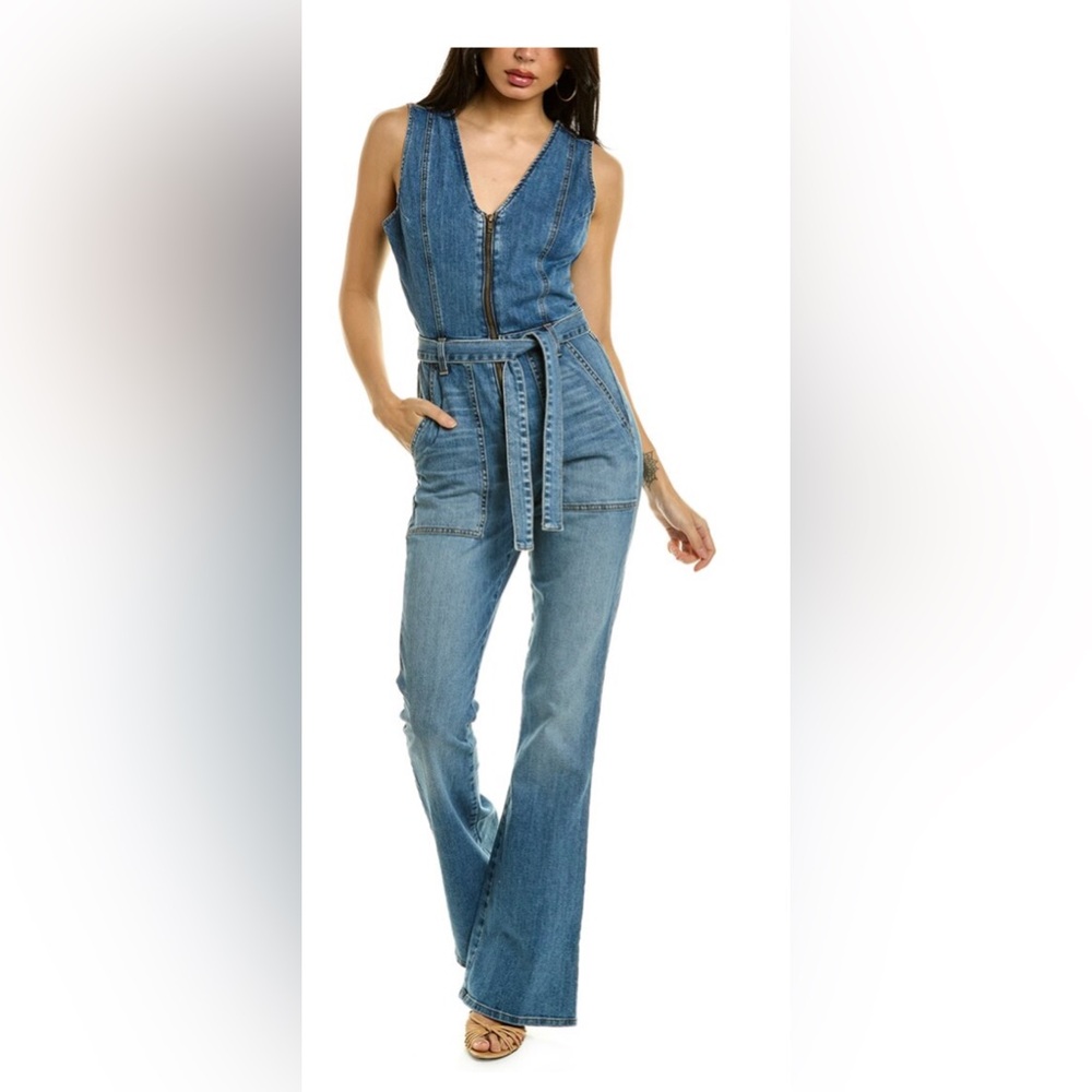 RAMY BROOK NY SEYMOUR DENIM JUMPSUIT